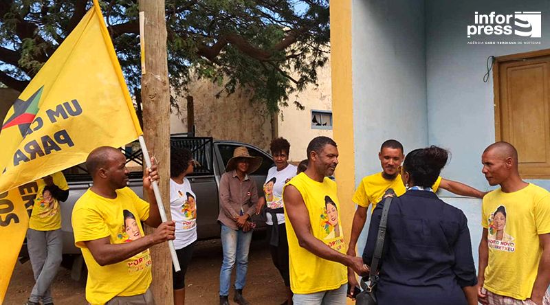 Autárquicas 2024/Porto Novo: Elisa Pinheiro assume “compromisso de mobilizar parcerias” para requalificar a estrada de Chã de Norte