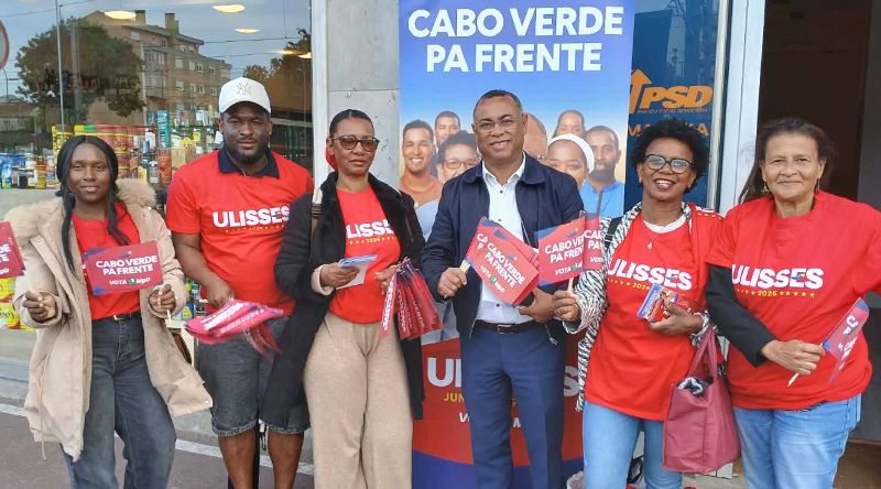 Legislativas2026/Europa: Candidato do MpD confiante na reeleição pede “mais cinco anos” para Ulisses Correia e Silva