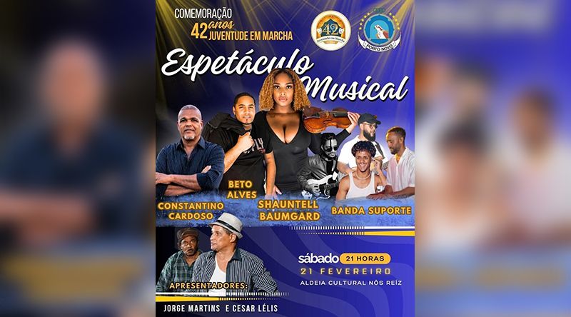 Porto Novo: Juventude em Marcha abre sábado as comemorações dos 42 anos com uma espectáculo musical