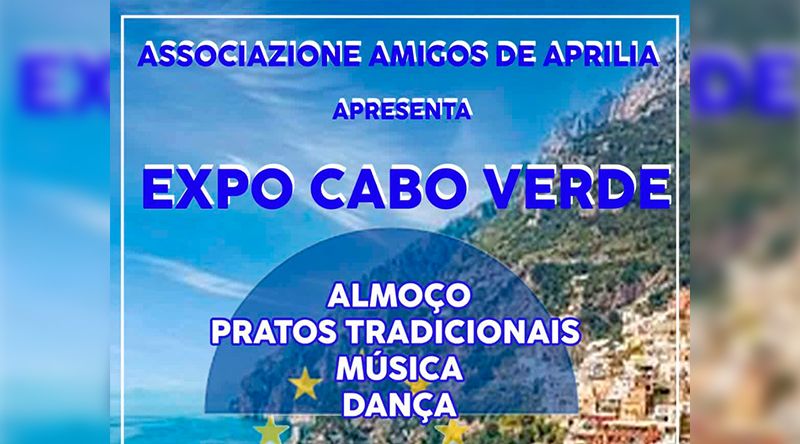 Expo Cabo Verde leva cultura e sabores cabo-verdianos a Aprilia, Itália, este domingo