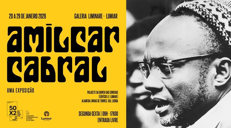 Portugal: Galeria Liminare do Lumiar recebe exposição que assinala 53 anos da morte de Amílcar Cabral