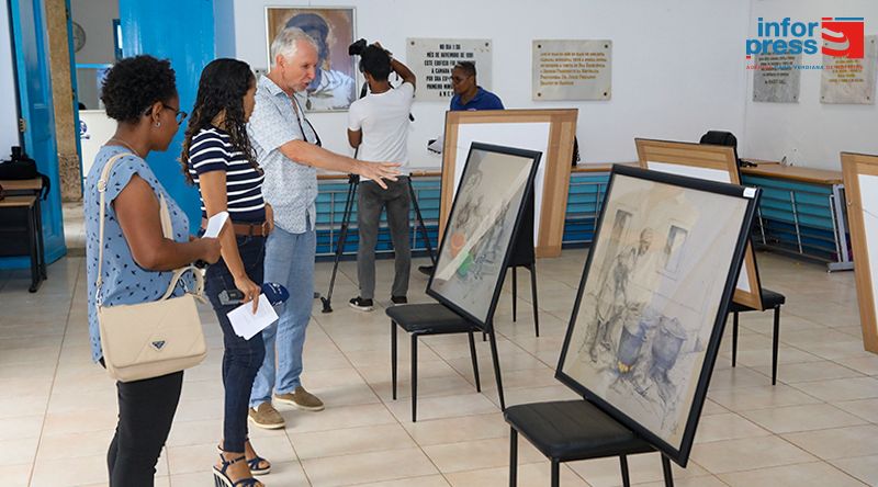 Artista franco-cabo-verdiano Jacques Chopin expõe “Transição” na Praia