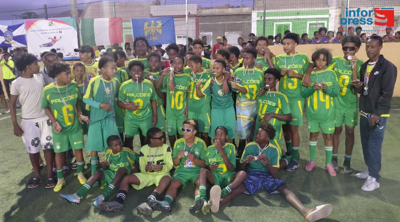 São Vicente: Falcões do Norte vence Liga Fábio Zuccheri Sub-14