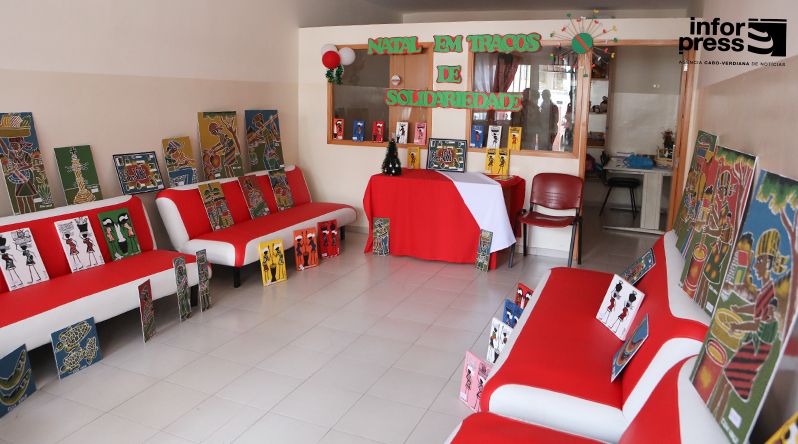 Arte e solidariedade marcam exposição natalícia na Cruz Vermelha de Cabo Verde