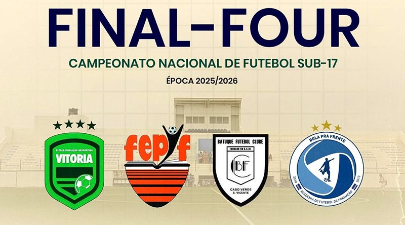 Futebol/Maio: Tudo a postos para a “final four” e final do campeonato nacional sub-17 – Associação