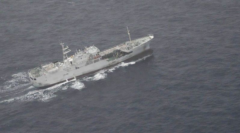 Guarda Costeira fiscaliza 30 navios na ZEE com apoio da Marinha Francesa