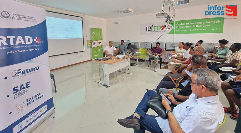 Boa Vista: Autoridade Tributária capacita contribuintes do REMPE para reforçar literacia fiscal e digital