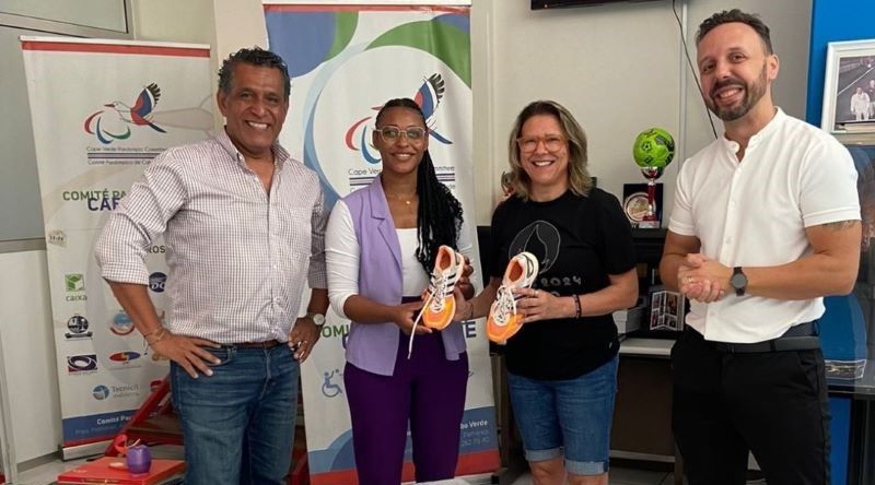 Presidente da Fundação do Desporto de Portugal visita Comité Paralímpico Cabo-verdiano