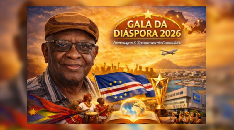 Praia: Gala da Diáspora 2026 reconhece líderes comunitários e homenageia Honório Fragata