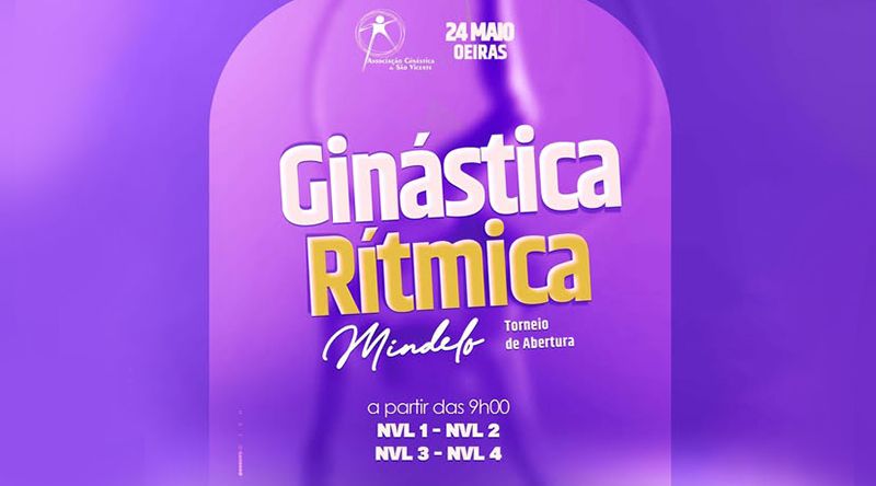 São Vicente: Associação de Ginástica Rítmica realiza Torneio de Abertura com participação de mais de 30 atletas