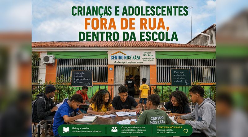 ICCA promove colónia de férias para crianças e adolescentes em situação de consumo de drogas