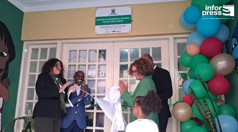 Governo inaugura Centro de Emergência Infantil e novas instalações do ICCA em Santiago Norte