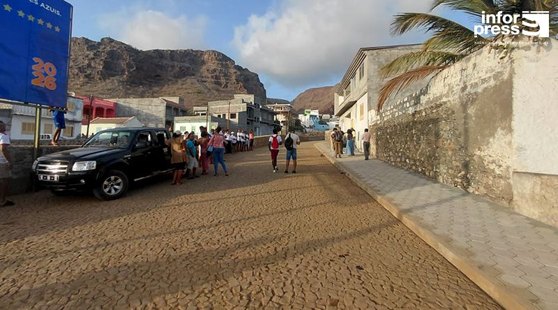 São Nicolau: Neivo Araújo garante que requalificação de rua em Campo Pedrada é uma mais-valia para os moradores
