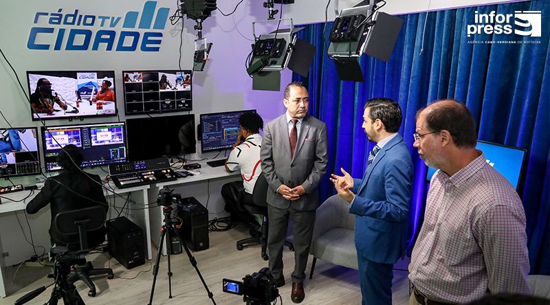 Rádio TV Cidade assinala novo capítulo com inauguração de instalações modernas na Praia