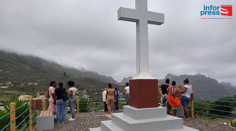 São Nicolau: Inaugurado miradouro panorâmico do Santuário de Monte Cintinha em Cachaço