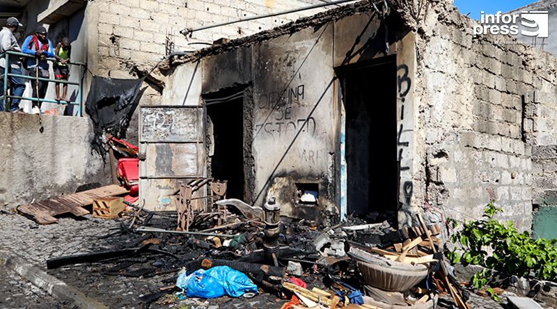 Praia: Incêndio destrói oficina de estofo em Tira Chapéu e provoca prejuízos avultados