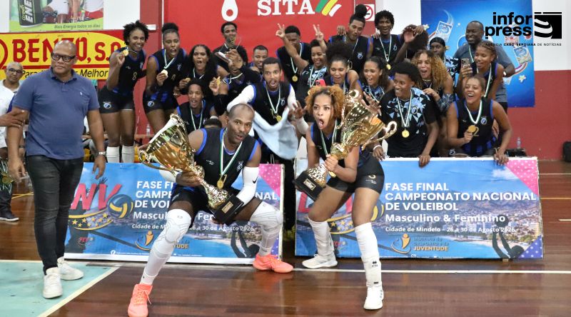 Voleibol: Interclube da Praia sagra-se campeão nacional em masculino e feminino