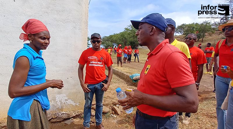 Autárquicas 2024/São Domingos: Candidato do PAICV reafirma compromisso em apoiar famílias afectas ao sector pecuário   