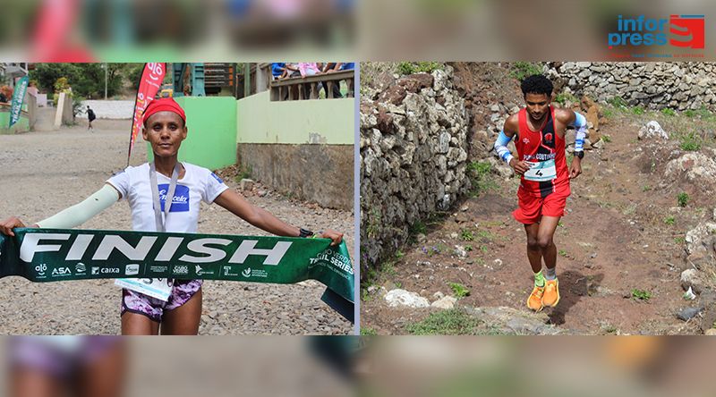   São Nicolau: Ivan Fortes e Edna Lima vencem etapa do São Nicolau Trail