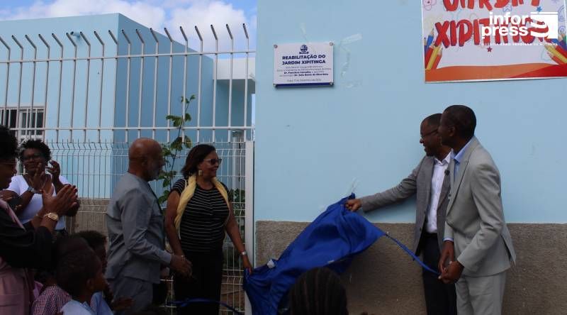 Praia: Jardim Infantil Xipitinga reabre com capacidade para 50 crianças após obras de ampliação