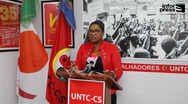 Secretária-geral da UNTC-CS denuncia desigualdade na distribuição dos ganhos económicos em Cabo Verde