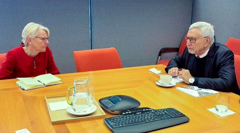 Jorge Carlos Fonseca estabelece contactos na Suíça para parcerias com “Iniciativa Liberdade e Democracia”
