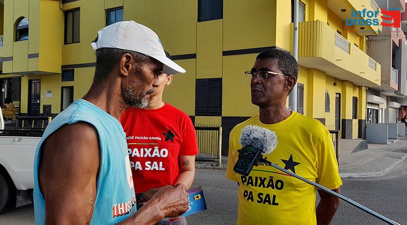 Autárquicas 2024/Sal: Candidato do PAICV compromete ajudar a população com uma gestão transparente e “muito” trabalho