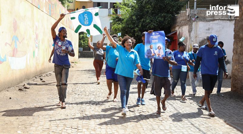 Autárquicas 2024/Praia: UCID concentra-se no porta-a-porta em Achada Grande Frente