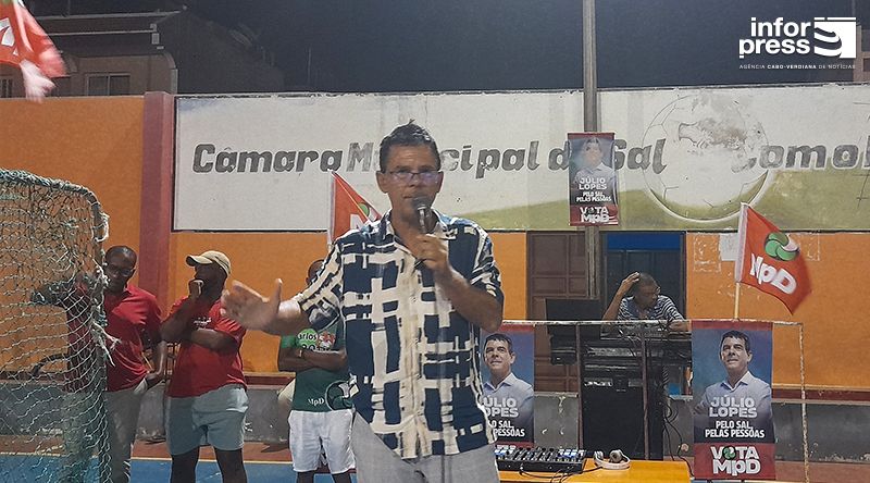 Autárquicas 2024/Sal: Júlio Lopes diz apresentar-se de cara levantada perante os jovens do Sal