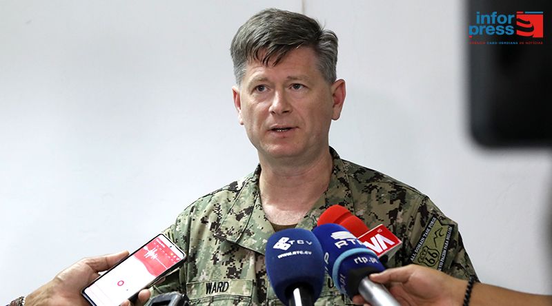 Contra-almirante dos EUA afirma que parceria com Cabo Verde “é crucial” para segurança regional