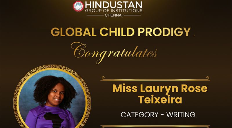 Cabo-verdiana Lauryn Rose entre os 100 Maiores Prodígios Infantis do Mundo em 2025