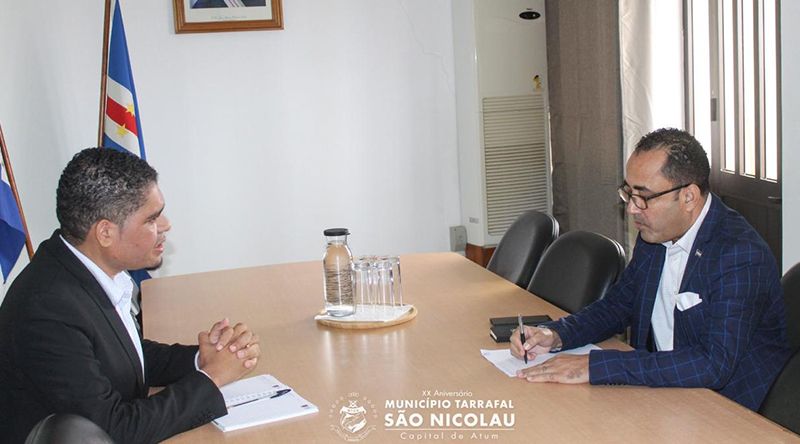 São Nicolau: Lourenço Lopes destaca parceria entre Governo e município do Tarrafal e promete reforço dos meios da RTC na ilha