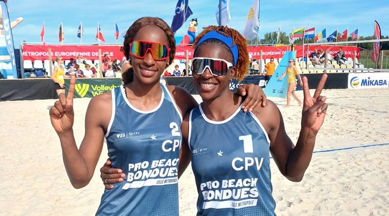 Voleibol de praia: dupla cabo-verdiana estreia-se com derrota frente da Hungria