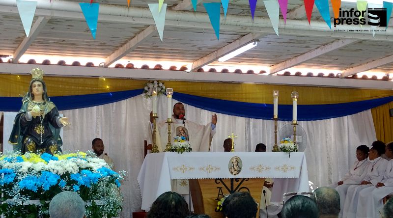Ilha do Sal: Padre Eder Silva destaca simbolismo da dor em amor na festa de Nossa Senhora das Dores