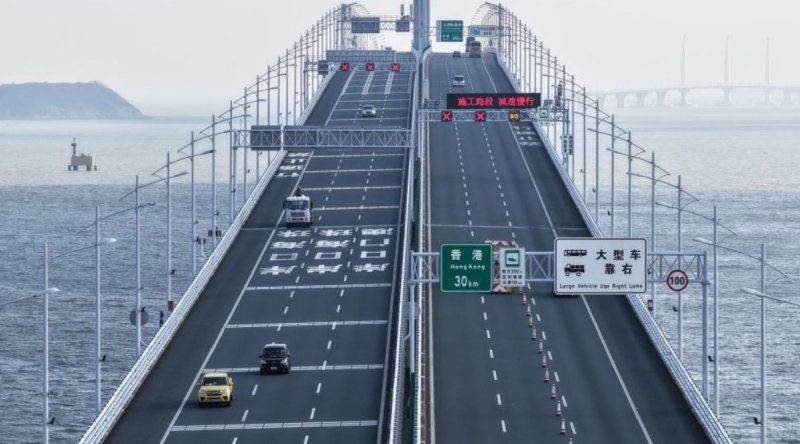 Maior ponte marítima do mundo ultrapassa 100 milhões de travessias