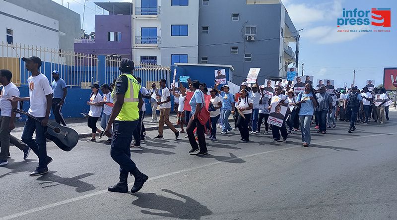 Praia: Associação Casa para Cristo promove marcha com mensagem de paz e esperança às comunidades