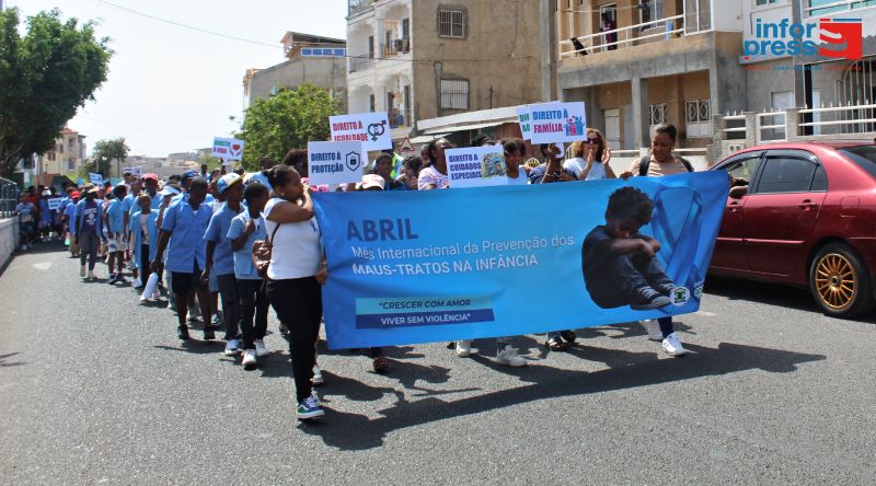 ICCA com marcha silenciosa para reforçar consciencialização contra maus-tratos de crianças e adolescentes