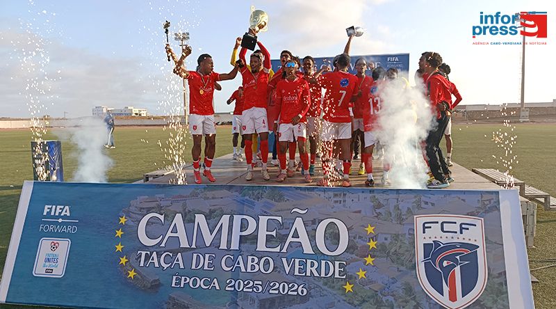 Futebol: Mindelense vence Grémio de Nhagar e conquista a Taça de Cabo Verde