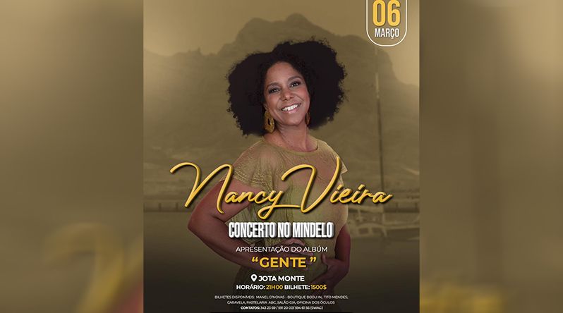 São Vicente: Nancy Vieira sobe ao palco no Mindelo para apresentar novo álbum “Gente”