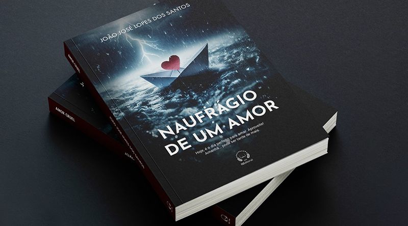 São Vicente: João José Lopes dos Santos lança “Naufrágio de Um Amor”