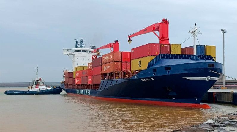 Boluda Shipping inaugura navio Diana B e reforça ligação marítima com Cabo Verde