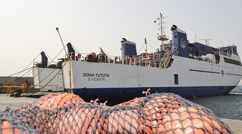 Maio: CV Interilhas reforça abastecimento da ilha com viagem extraordinária do navio Dona Tututa