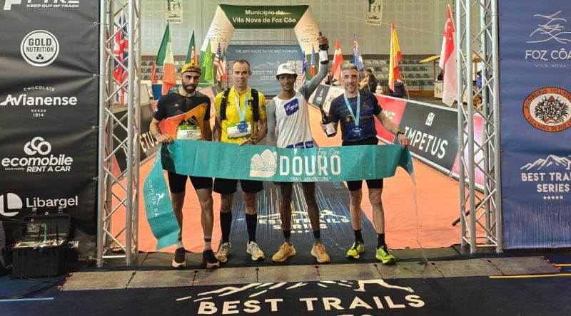 Nelson Correia e Milly Brito vencem trail de Foz Côa Douro’2025 em Portugal