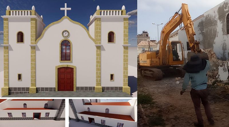 Boa Vista: Igreja de Santa Isabel em obras de requalificação
