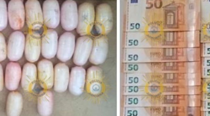 Praia: Tribunal aplica prisão preventiva para homem detido com 46 cápsulas de cocaína ocultas no organismo