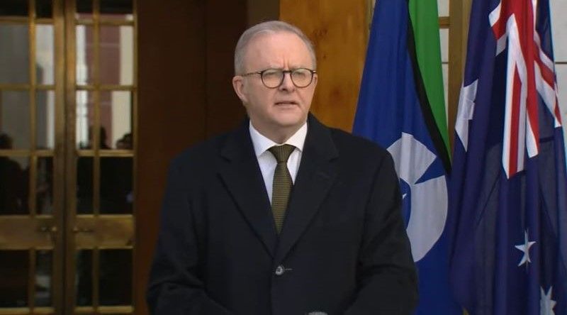 Austrália apela ao fim da guerra no Irão após discurso de líder dos EUA