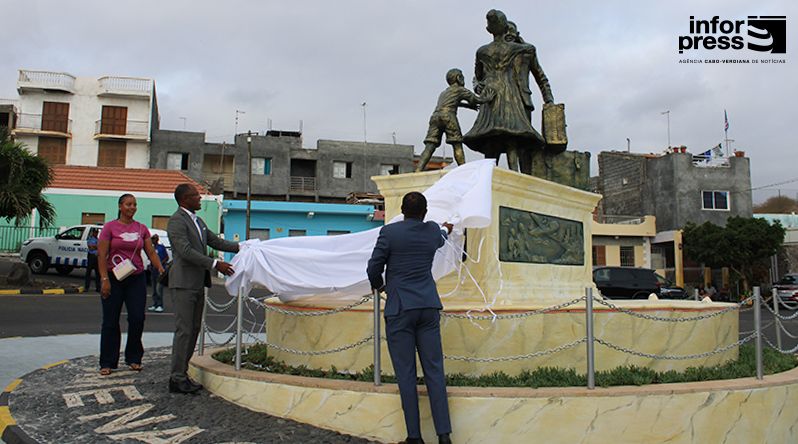 Fogo: São Filipe eterniza contributo da diáspora com monumento em homenagem aos emigrantes