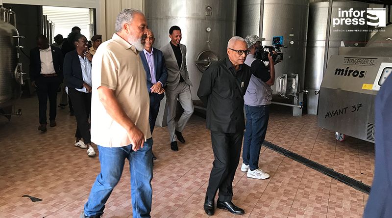 Fogo: Presidente da República destaca crescimento da Adega de Chã e defende cultura de desenvolvimento