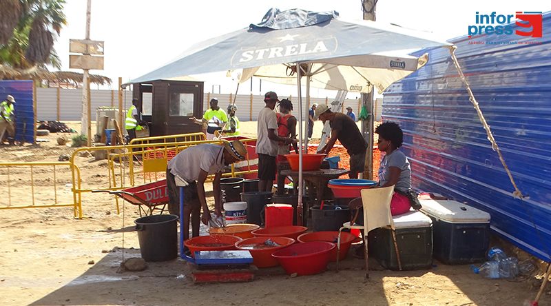 Ilha do Sal: Obras do Pontão de Santa Maria avançam, mas peixeiras e restaurantes alegam abandono