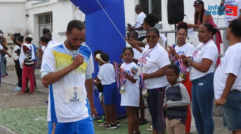 Brava: José da Luz e Celma Soares vencem primeira edição da corrida “Brava Cabovedeans 5K”